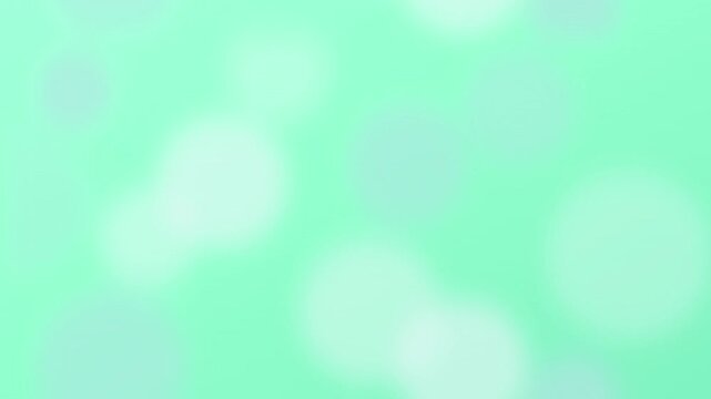 Soft Pastel Rain Drops On Mint Green Background