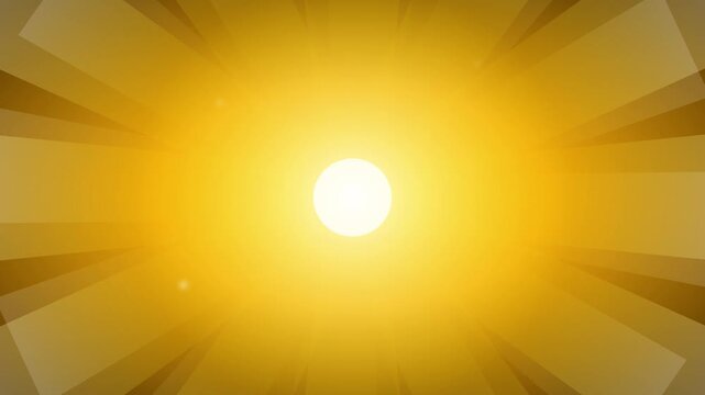Solar Flare Sun Ray Abstract Optical Animation