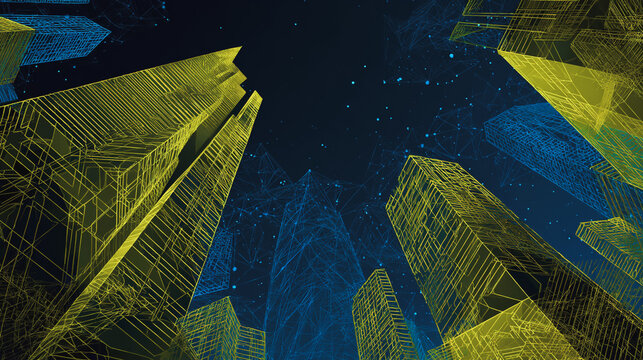 Smart digital Innovation city with connection network reciprocity over the city of future smart wireless digital city and social media networking systems that connects people with in city