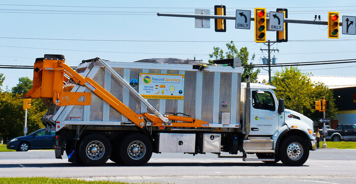 Natural Upcycling Company Truck, Manassas, VA, USA