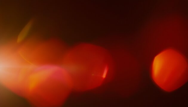 red and orange light leaks defocused abstract retro film analog effect for using over photos as overlay or screen filter