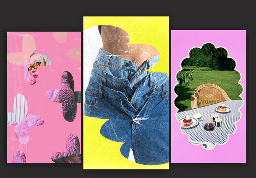   Creative Punk Aesthetic Photo Frame Layouts