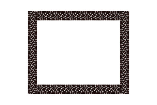 Tire track frame