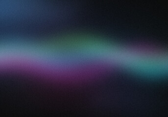 Abstract background with soft gradient waves of blue and purple light. © Acun Alvarez