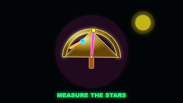 A glowing brass sextant interface featuring columbus day navigation themes as cartography tools track the sun movement across an isolated dark digital space for celestial study