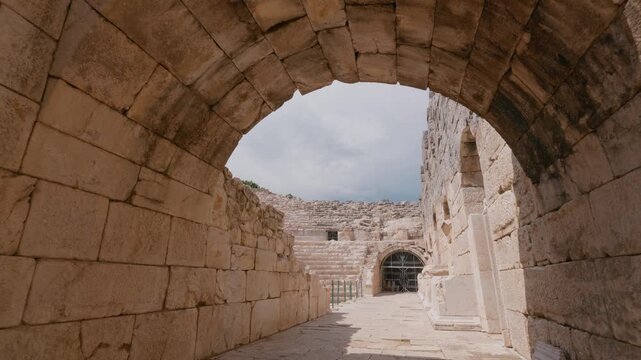 Various video images of the ancient city of Kibyra, located within the borders of Burdur province in T&uuml;rkiye.