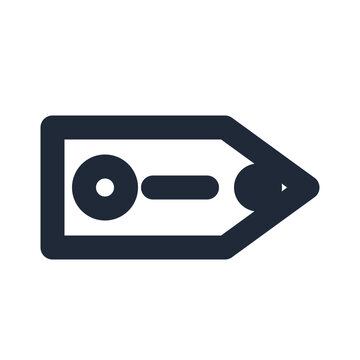 Username Name Tag Outline Icon