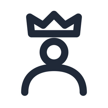 Admin User with Crown Icon