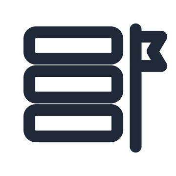 Reports Queue Flagged List Icon