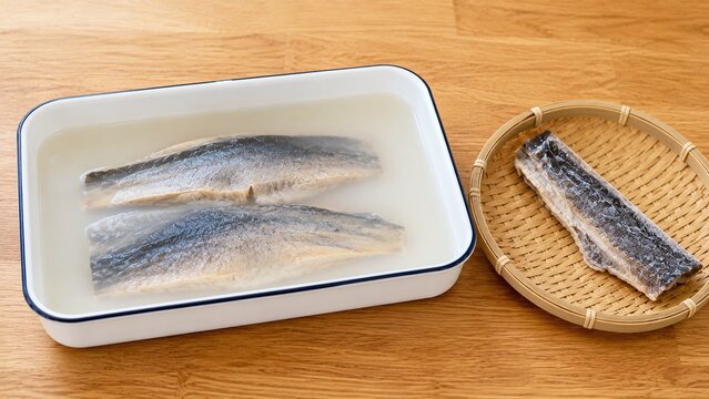 身欠きにしん 米のとぎ汁で戻す乾物の下ごしらえ