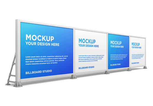 Billboard Studio Wall Mockup