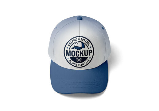 Baseball Cap Studio Backdrop Mockup