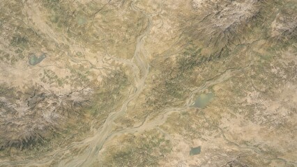 Obraz premium Earthy abstract landscape desktop wallpaper