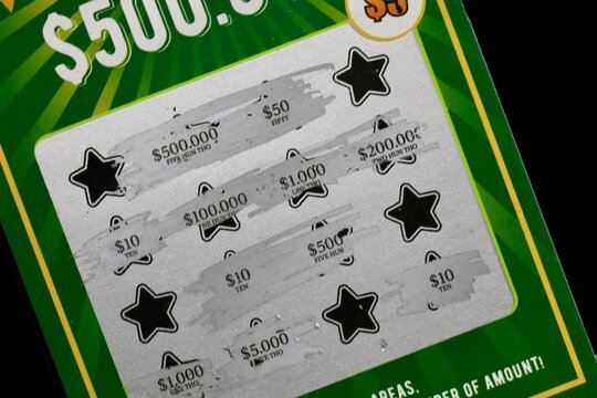 Lotto ticket - scratch off