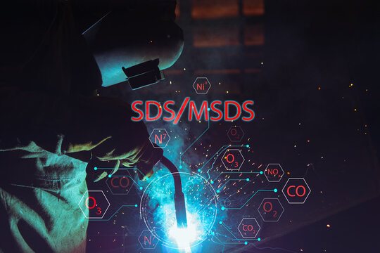 Chemical and hazardous gas safety data sheets are provided for employee education and training on workplace safety concepts, welding, and occupational health.