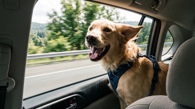 Pets in Car Window