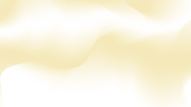 A beautiful and elegant abstract background featuring soft, fluid waves in pastel yello and pure white. The smooth gradient curves create a gentle,