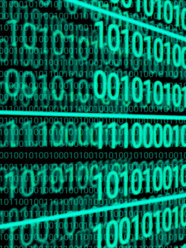 binary code background
