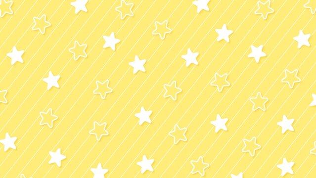 cute star and pastel-colored stripe pop simple background pattern
