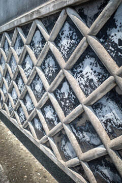Traditional Namako Wall Texture In Japan