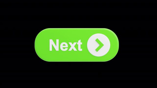 3D Next Button