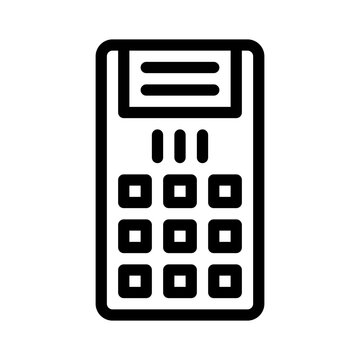 pinpad line icon