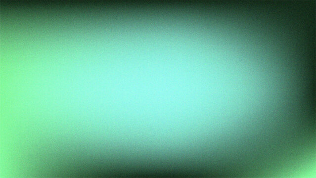 Vibrant Grainy Gradient Background with Mint Green and Turquoise Blurs