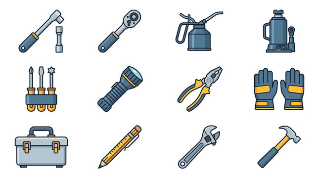 Hand Tools and Workshop Essentials Collection.