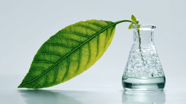 science,laboratory,research,biology,botany,botanical,plant,leaf,green,nature,ecology,environment,sustainable,sustainability,biotechnology,chemistry,flask,glass,water,liquid,sample,analysis,testing,exp