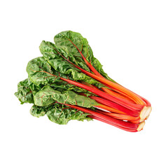 Chard vegetable in PNG image isolated on transparent background. © png image