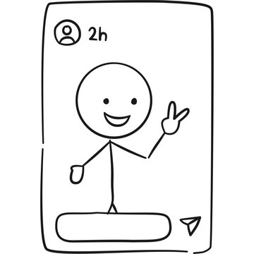 Stick Man Story Feature Illustration
