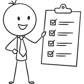 Checklist Manager Stickman