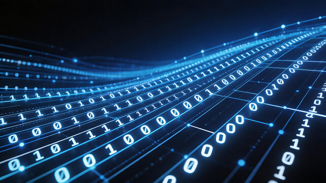 Binary code data stream