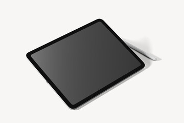 Sleek blank tablet with stylus photo © Rawpixel.com