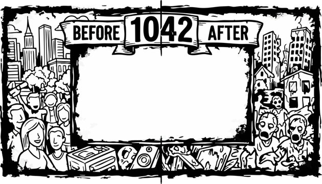 Before After Zombie Apocalypse Transformation