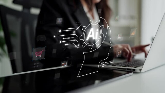 AI Assistant Brain Processor with LLM Technology, Big Data, Machine Learning, Generative AI for Business Support, Future Agentic AI Technology and Artificial Intelligence Prompt Engineering. Muxer