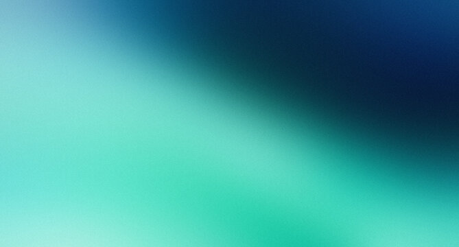 Vibrant cyan and deep teal abstract gradient background with smooth blur and soft noise texture