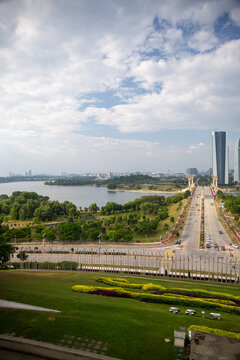 Panoramic City View from Putrajaya International Convention Centre (PICC)
