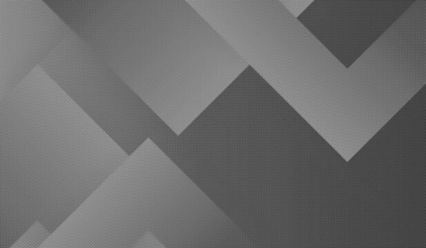 Geometric pattern of gray triangles and chevrons in various shades forming abstract design  modern background texture transparent background