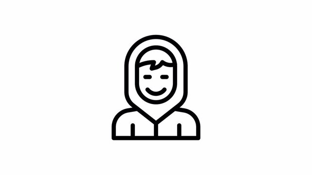 Eskimo minimalist stroke animation