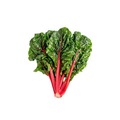 Chard vegetable in PNG image isolated on transparent background. © png image