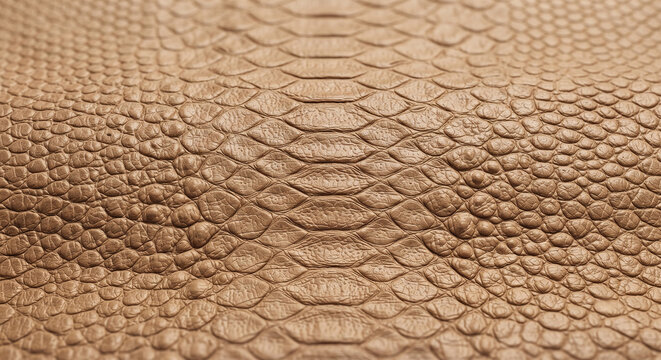 Natural tan snake skin seamless reptile pattern texture