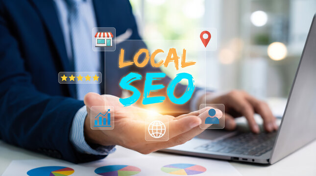 Professional Business Consultant Using Digital Marketing Tools to Boost Local SEO Rankings for Small Business Growth
