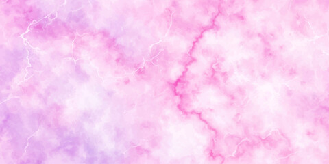 Obraz premium Abstract Pink Watercolor Background with Soft Grunge Paper Texture Pastel Smoke Cloud Pattern Vintage Painted Wallpaper for Artistic Design Illustration and Copy Space