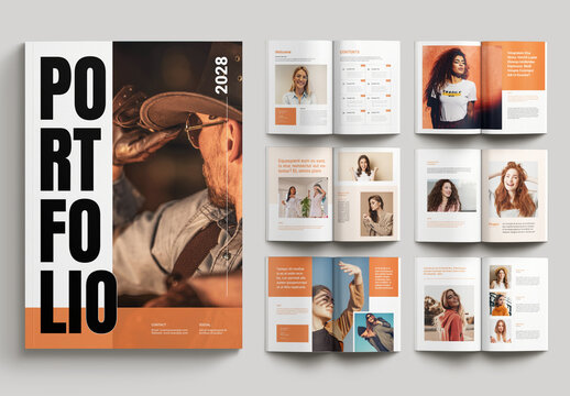 Bold Style Portfolio Template