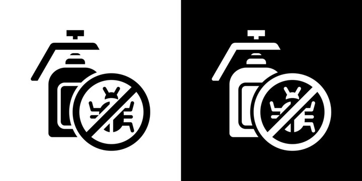 Pesticide Icon Set Multiple Style Collection