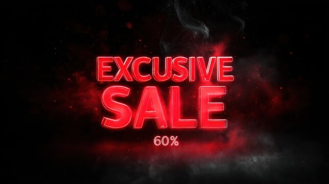 excusive sale banner