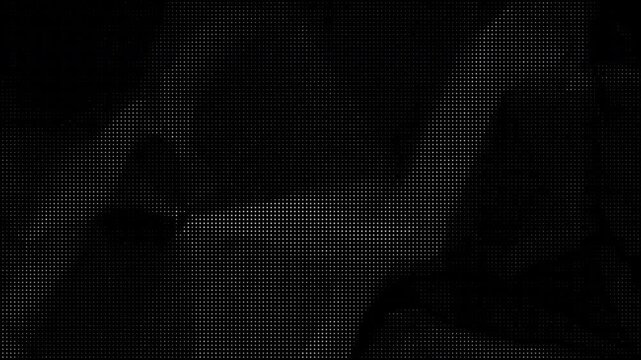 Animated halftone textures background, Abstract black and white grunge halftone Distressed analog screen distortion motion graphic,Grunge pattern style. Animated halftone texture dark grunge grit film