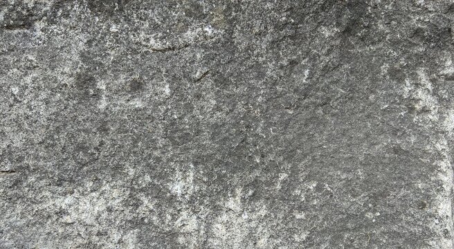 ​Rough Weathered Stone Wall Texture, Aged Concrete Surface Background
