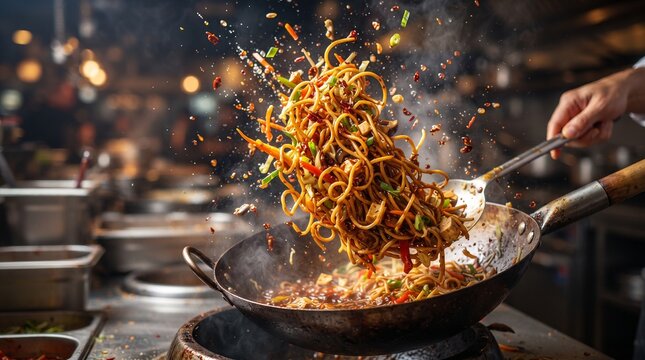 Veg Hakka Noodles